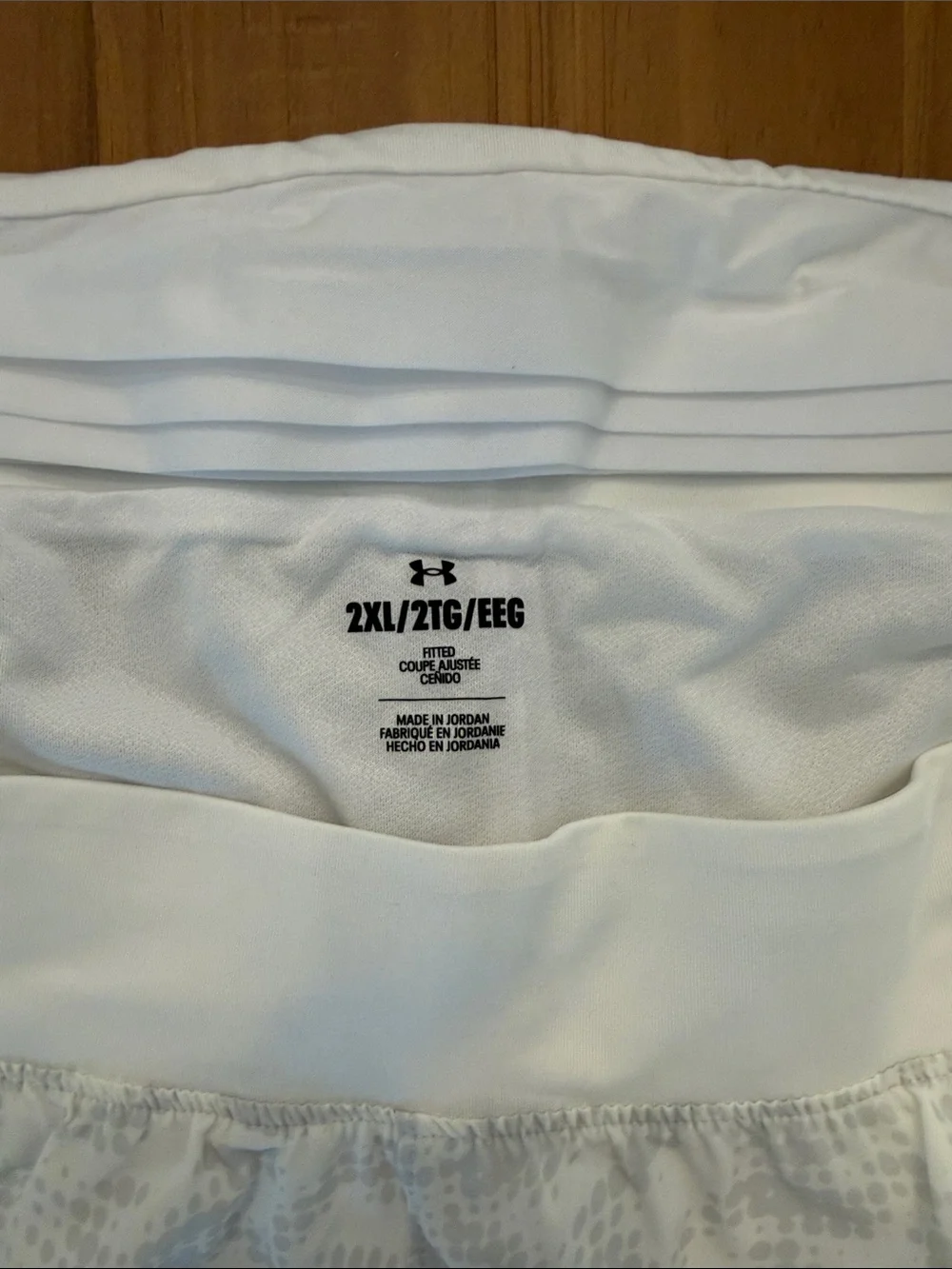 Under Armour Men's  White Lightweight Athletic Shorts
